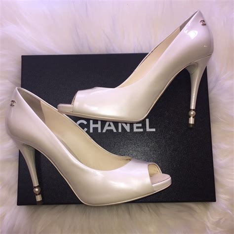 coco chanel heels|chanel women's high heel.